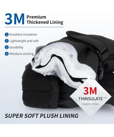 Arcweg Kids' Waterproof Ski Gloves - Warm Breathable Winter Sports Gear for Boys & Girls (L/XL Ages 10-12) - Buy Online on GoSupps.com