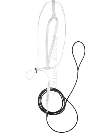 Shop The Aviator Bird Harness - XX-Large Silver | Best International Shipping for Pet Birds - Buy Online on GoSupps.com