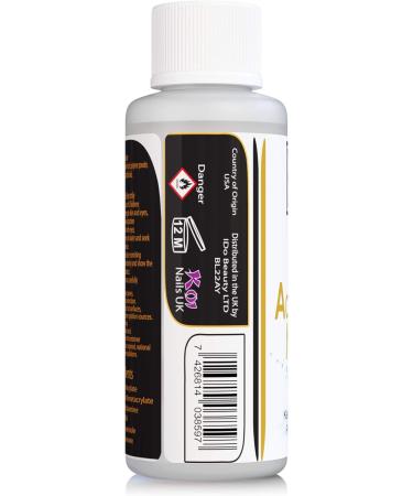 Clear Acrylic Nail Liquid Monomer Salon Nails 100ml requires powder to work EMA (MMA Free) - Buy Online on GoSupps.com