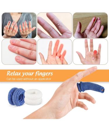 20 Pack First Aid Tubular Finger Bandage Dressings - Blue/White - 15 x 600mm - Buy Online on GoSupps.com