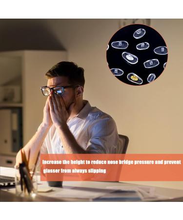 150 Pairs Glasses Nasal Pads - Soft PVC Non-Slip Nose Pads with Screw & Click Systems | Transparent Nose Pads for Glasses & Sunglasses - 15 Styles - Buy Online on GoSupps.com