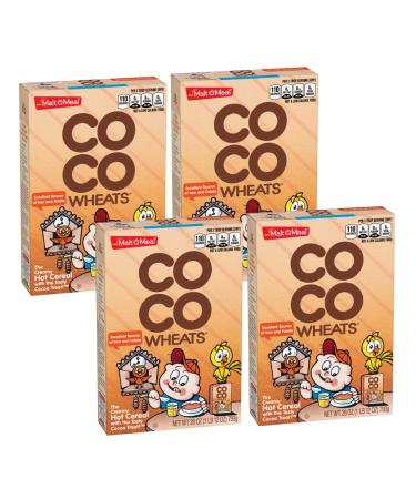Malt-O-Meal Original Breakfast Cereal COCO Wheats Quick Cooking Kosher 28 Ounce Box Pack of 4 Coco Wheats 28 Ounce (Pack of 4)