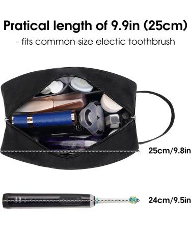 Travel Toiletry Wash Bag for Men and Women Traveling Dopp Kit Shaving Bag for Toiletries Accessories (Black) A-black - Buy Online on GoSupps.com