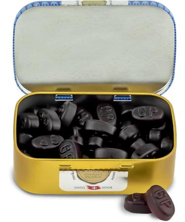 Grether's Sugarfree Blackcurrant Pastilles - Natural Remedy for Dry Mouth Relief - Soothing Throat - Long-Lasting Fruit Flavor - Gluten-Free - 3.75 oz Pack - Buy Online on GoSupps.com