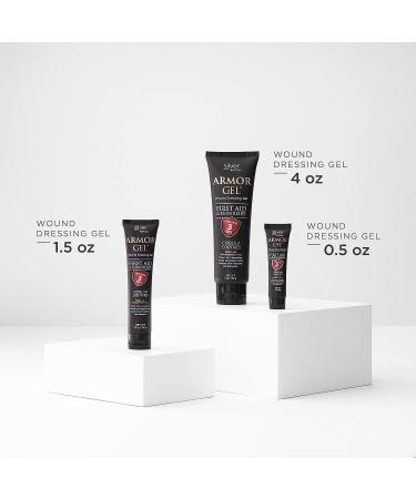 Silver Biotics Armor Gel - 1.5 oz - First Aid & Burn Relief Wound Dressing - Buy Online on GoSupps.com