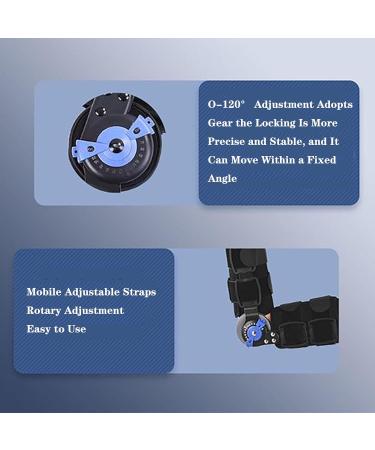 SFKLYU Hinged Elbow Brace - Adjustable Range of Motion Support Sling for Dislocated Arm & Post-Op Recovery - Buy Online on GoSupps.com