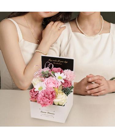 Elegant Rose Soap Gift Set - Pink | Perfect for Special Occasions - International Shipping Available - Buy Online on GoSupps.com