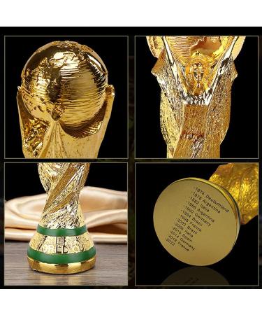 FEEYE 2022 World Cup Trophy Replica - Resin Soccer Collectible for Sports Fans - Gold Desktop Decor 8.3 - Buy Online on GoSupps.com