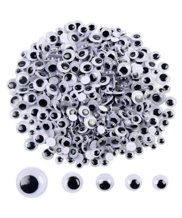 DECORA 6 Inch Large Wiggle Googly Eyes with Self Adhesive for Crafts Set of  4