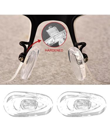 Glimpsesun 25 Pairs Silicone Eyeglass Nose Pads Oval Push On - Buy Online on GoSupps.com