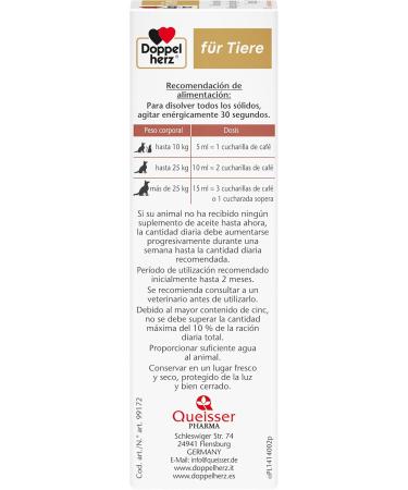 Doppelherz Cute and Hair Complex for Cats Support for Dermal Function in Case of Dermatosis and Excessive Hair Loss Omega-3+6 Biotin Vitamins B+E+A 25 Lick Creams - Buy Online on GoSupps.com