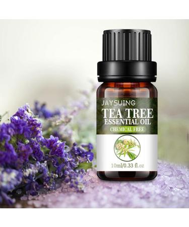 Eteslot 100% Pure Tea Tree Oil Natural Essential Oil for Skin Cell Activation Pore Shrinkage Aromatherapy & Diffuser - 10ml - Buy Online on GoSupps.com