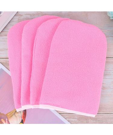 Shop Beaupretty Paraffin Gloves - Insulated Terry Cloth & Cotton Gloves for Wax Care (Pink) | 2 Pairs - International Shipping Available - Buy Online on GoSupps.com