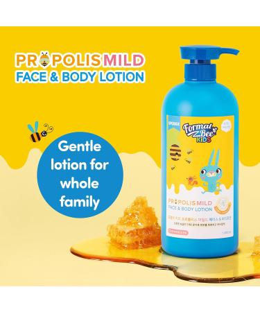 Buy Formal Bee Kids Propolis Mild Face & Body Lotion - Hypoallergenic Paraben Free 33.8 fl. oz for Delicate Baby Skin | International Shipping Available - Buy Online on GoSupps.com
