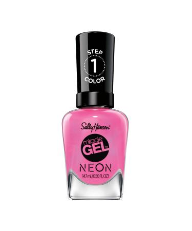 Sally Hansen Miracle Gel Neons Collection Un-cone-ditional Love 0.5 fl oz 0.5 Fl Oz (Pack of 1)