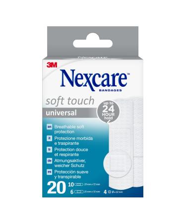 Nexcare Soft 20 Assorted