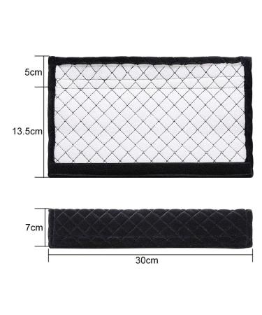 BUIFU 2-Piece Belt Pad | Car Safety Belt Cushions | Black Auto Seat Shoulder Protection | Comfortable & Soft Buckling Belt Pads for Adults - Buy Online on GoSupps.com
