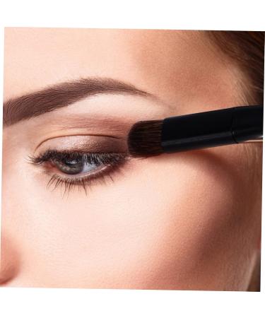 Hemoton 10pcs Double Ended Eye Shadow Stick Eyeshadow Brush Cosmetics Kit Beauty Sponge Horse Hair - Buy Online on GoSupps.com