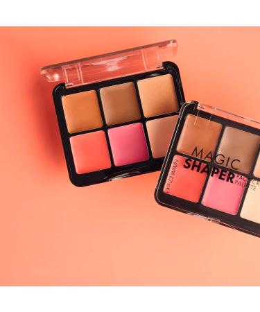 Catrice Magic Shaper Face Cream Palette No. 010 - Multicolored Vegan Rouge Palette (6g) | Natural Alcohol-Free & Paraben-Free Makeup - Buy Online on GoSupps.com