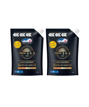 Arctica Food Camelina Seeds (250 g x 2 packs Roasted) Roasted 250 g x 2 packs