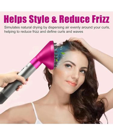 Universal Stereotype Hair Diffuser Attachment for Dyson Airwrap Styler - Rose Red - Buy Online on GoSupps.com