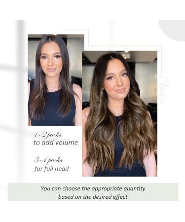 Vivien U Tip Hair Extensions Human Hair 18 Inch Balayage Brown Hot Fusion Hair Extensions Utips Nature Black Ombre Medium Brown with Light Blonde Kertain U Tip Hair Extensions 50g/50s 1B/4/18 45cm 1-1 UT #1b/4/18 - Buy Online on GoSupps.com