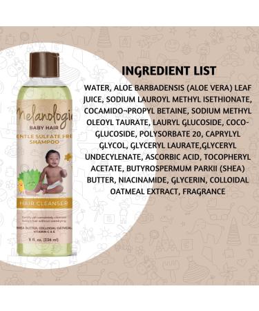 Buy Sulfate-Free Baby Hair Shampoo - Gentle Alcohol Paraben & Dye-Free 8 fl. oz - International Shipping Available - Buy Online on GoSupps.com