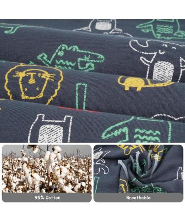 Aolso Baby Cotton Hat and Tube Scarf Set - L-Grey Blue - 1-3 Years | Soft Beanie Hat and Loop Scarf for Autumn Winter Fashion - Buy Online on GoSupps.com