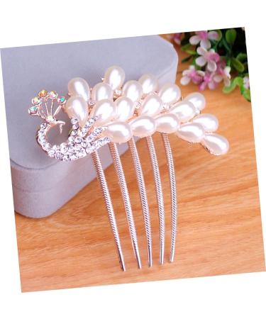 minkissy Comb Wedding Comb Headpieces hair clips for women Wire Hair bridal hair comb goody hair clips for women wedding head pin crystal needle Wedding - Buy Online on GoSupps.com