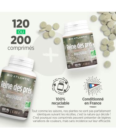 Meadowqueen Bio AB 400mg - 200 Organic Tablets - Buy Online on GoSupps.com