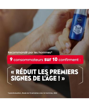 NIVEA MEN LUMINOUS630 2-in-1 Power Serum anti-aging & anti-spots (1 x 30 ml) Hydrating facial serum enriched with hyaluronic acid Men's care for all skin types - Buy Online on GoSupps.com