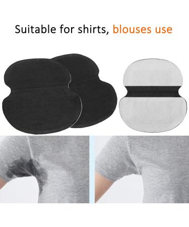 60pcs Black Underarm Sweat Pads | Armpit Sweat Shield for Excessive Sweating - Buy Online on GoSupps.com