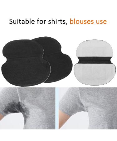 Underarm Sweat Pads - 60pcs Non-Woven Fabric Sweat Mats for Comfortable Clothing - Black, Women, Men - Buy Online on GoSupps.com