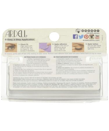Ardell Fashion Lashes Pair 102 Demi Black - Pack of 4 | Long-Lasting Synthetic Lashes - Buy Online on GoSupps.com