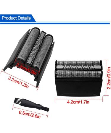 Fegtrty 2X 70B Shaver Replacement Foil & Cutter for Braun Series 7 - Compatible with 720S 790CC 760CC 765CC 795CC 730 9565 750CC 9585 9591 7840S B - International Shipping Available - Buy Online on GoSupps.com