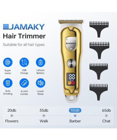 High Performance Beard & Mustache Trimmer for Men - Cordless Stainless Steel Blades 100 Min Runtime Ideal for Barbers & Travel - Buy Online on GoSupps.com