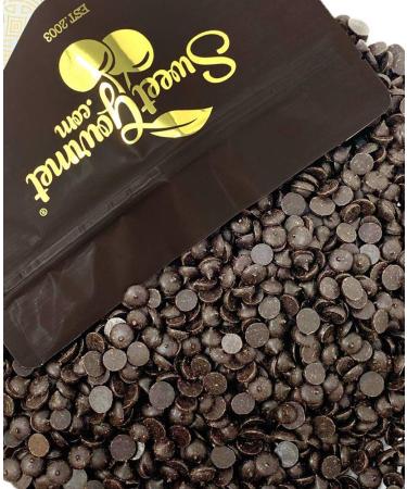 SweetGourmet Unsweetened Carob Drops 2M - No Caffeine Chocolate - 1 Pound | 100% Pure Carob - Pack of 1 - Buy Online on GoSupps.com
