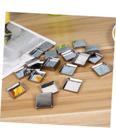 FOMIYES 60pcs Eyeshadow Square Magnets Round Magnet Tin Plate Suite Tinplate M As Shown - Buy Online on GoSupps.com