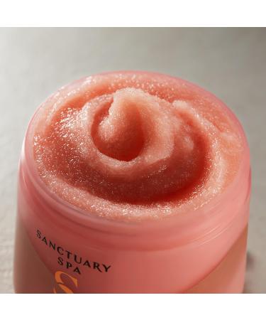 Sanctuary Spa Lily and Rose Salt Body Scrub - Exfoliating Pink Himalayan Salt with Vitamin E and Almond Oil - 300g - Vegan and Cruelty Free - Lily & Rose - Buy Online on GoSupps.com