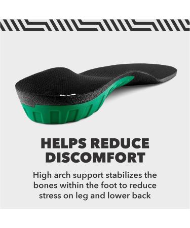 Spenco Lower Back Support Insoles - Trim to Fit for Men (7-13) & Women (5-11) | International Shipping Available - Buy Online on GoSupps.com