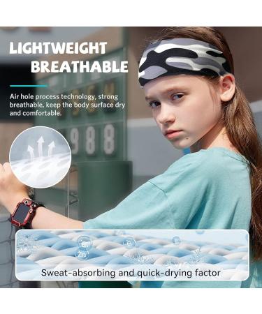 Mezrkuwr 4-Pack Kids Welding Straps | Breathable Sports Headband for Soccer & Baseball | Perfect for Boys - Buy Online on GoSupps.com