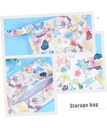 Healeeved 2-in-1 Storage Bag | Zipper Reusable Tampon Holder & Waterproof Diaper Bag | Beautiful Period Pocket for Daily Use - Buy Online on GoSupps.com