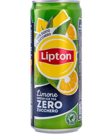  Lipton Lipton Iced tea lime green tea zero sugar and low calories sleek size 24 x 33 cl - Buy Online on GoSupps.com
