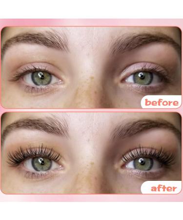 Ruairie 97pc DIY Eyelash Extension Kit - Lash Clusters, Bond, Seal - Black - 96 Pcs Individual Lashes - Professional Results - Buy Online on GoSupps.com