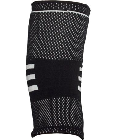 Venom Knee Sleeve Compression Brace for Men and Women - Support for Runner's Knee, Jumper's Knee, Arthritis Pain, ACL - Ideal for Basketball, Soccer, Crossfit, Lifting, Running - Large Size - Buy Online on GoSupps.com