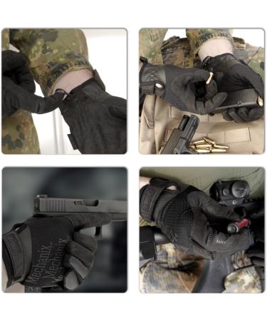 Mechanix Wear Specialty High Dexterity Tactical Gloves 0.5mm - Breathable Ergonomic Design Black & Coyote Sizes S M L XL - Includes Gear Carabiner - Buy Online on GoSupps.com