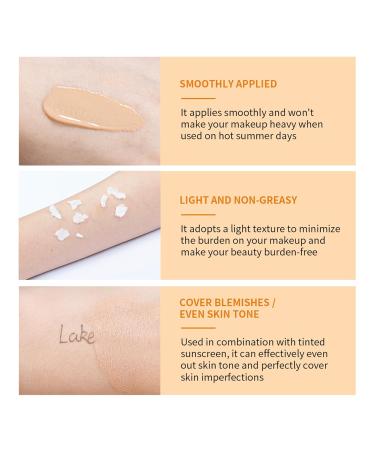 Tinted Sunscreen for Face SPF 40 - Lightweight Moisturizer with Vitamin C & E - UV Protection for All Skin Types - 40ml - Buy Online on GoSupps.com