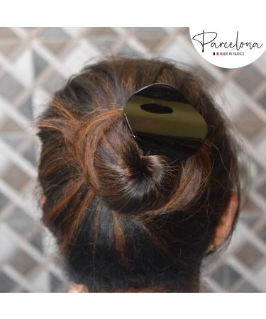 Parcelona France Onde Celluloid Tortoise Shell Hair Claw - 2 3/4 Inch - Buy Online on GoSupps.com