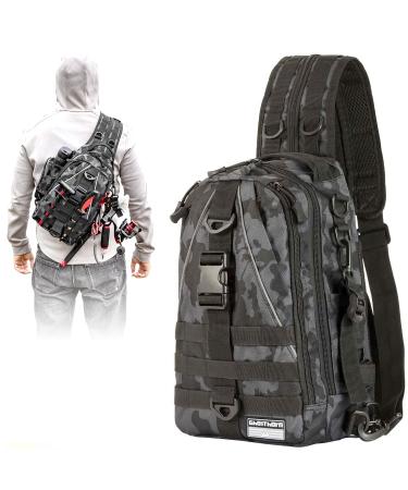 Ghosthorn Fishing Backpack Tackle Sling Bag - Fishing Backpack with Rod Holder - Tackle Box Bag Fishing Gifts for Men A: Standard(14.5*8.2*5.1 Inch)-incognito Camouflage - Buy Online on GoSupps.com
