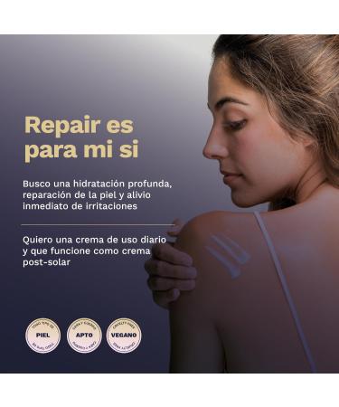  SANTAMARINA Santamarina Cosmetics REPAIR Body Moisturizing Cream - Hydrated elastic and healthy skin - Suitable for all skin types and sensitive skin - Panthenol 5% Urea 5% Centella Asiatica  - Buy Online on GoSupps.com